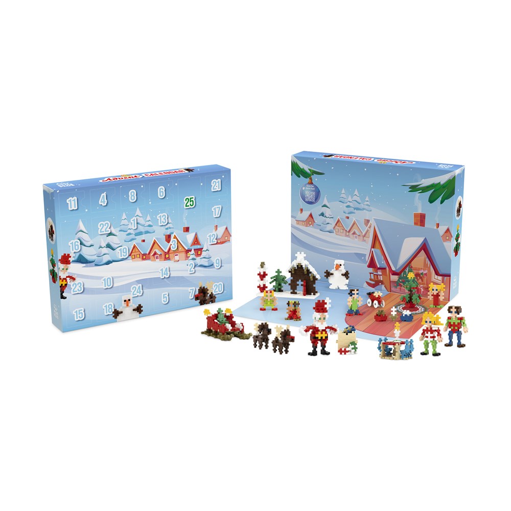 Plus-Plus Advent Calendar Christmas - 600pcs