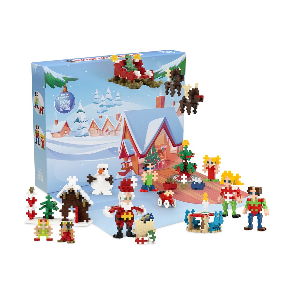Plus-Plus Advent Calendar Christmas - 600pcs - view 3