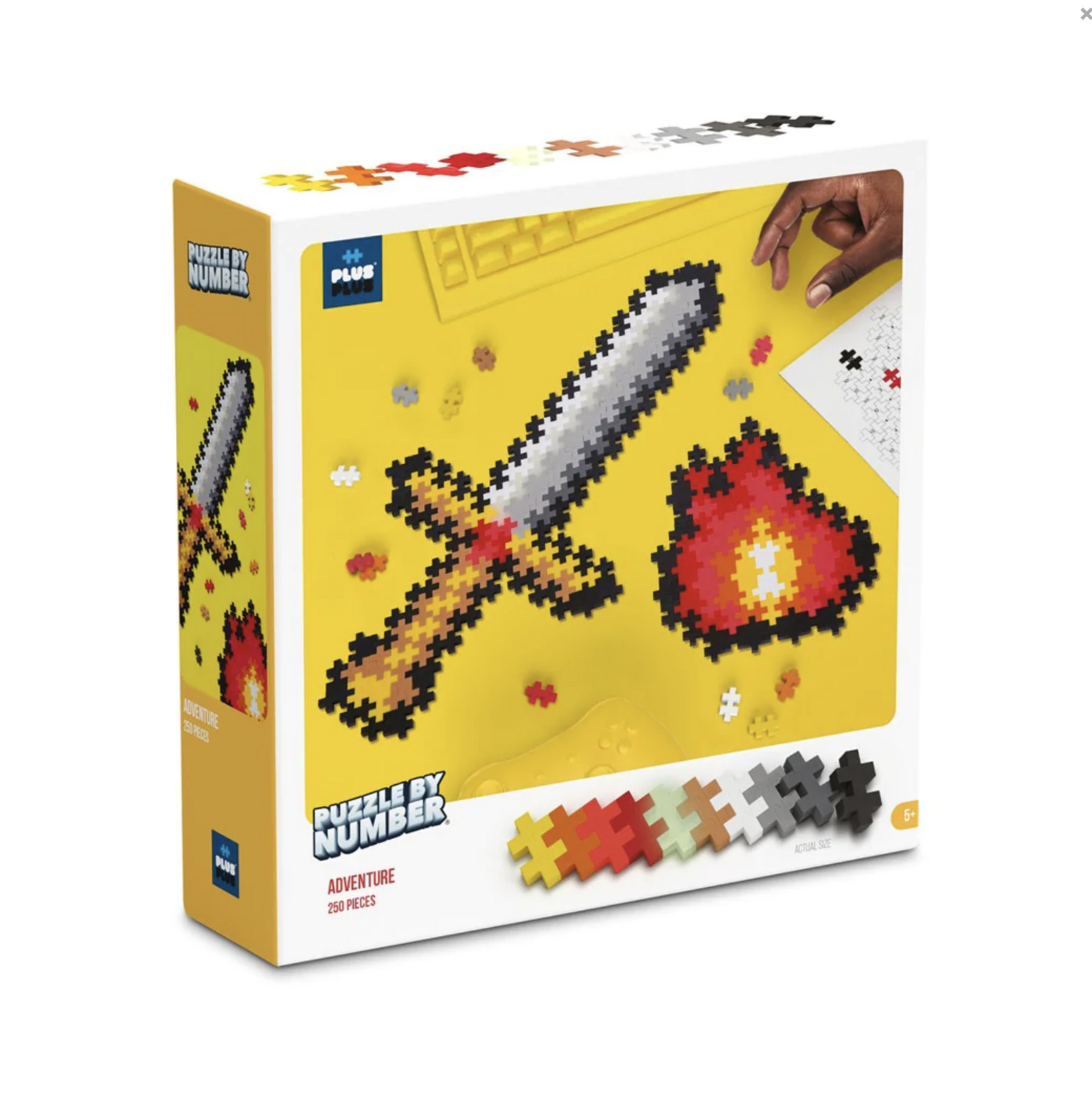 Plus-Plus - Puzzle by Number: Adventure (250 pcs)