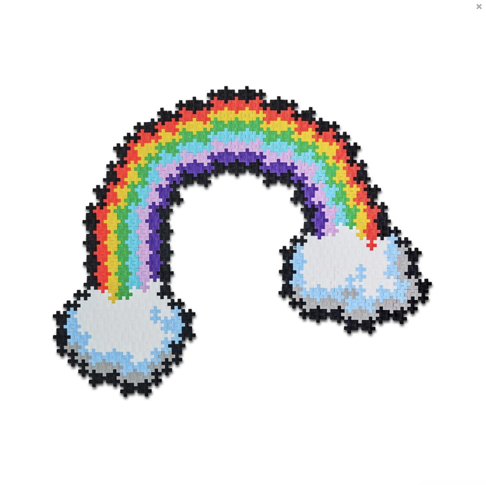 Plus-Plus - Puzzle by Number: Rainbow (500 pcs)