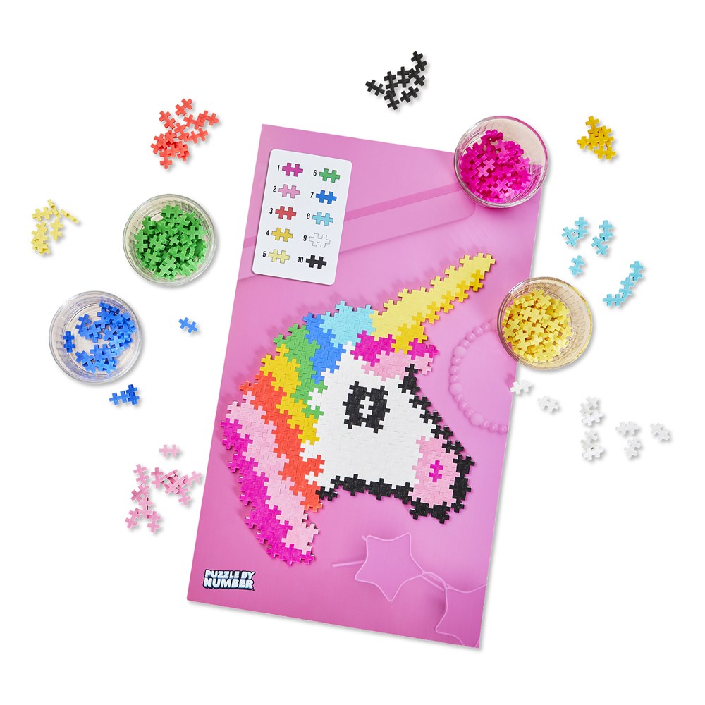Plus-Plus Puzzle by Number - Unicorn 250pcs - view 2