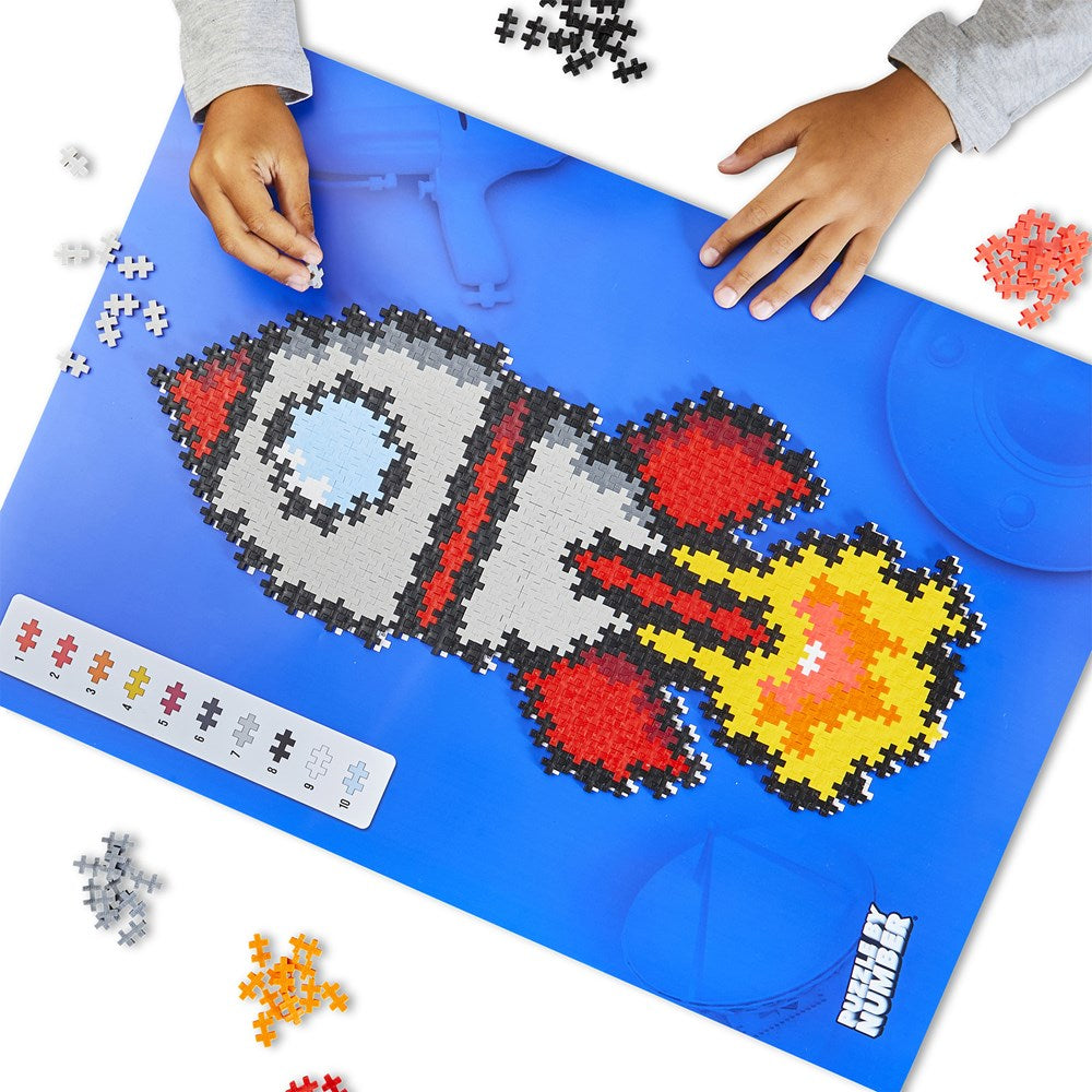 Plus-Plus Puzzle by Number - Rocket 500pcs - view 2
