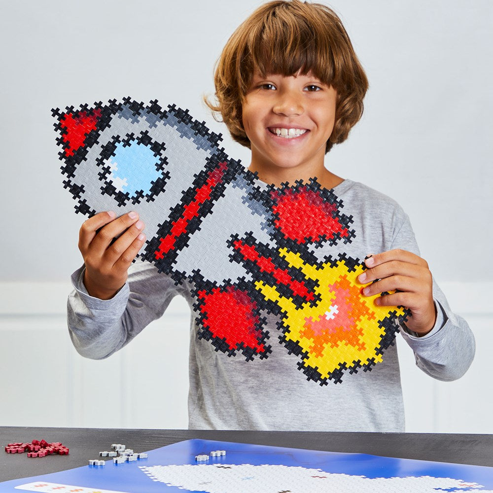 Plus-Plus Puzzle by Number - Rocket 500pcs - view 3