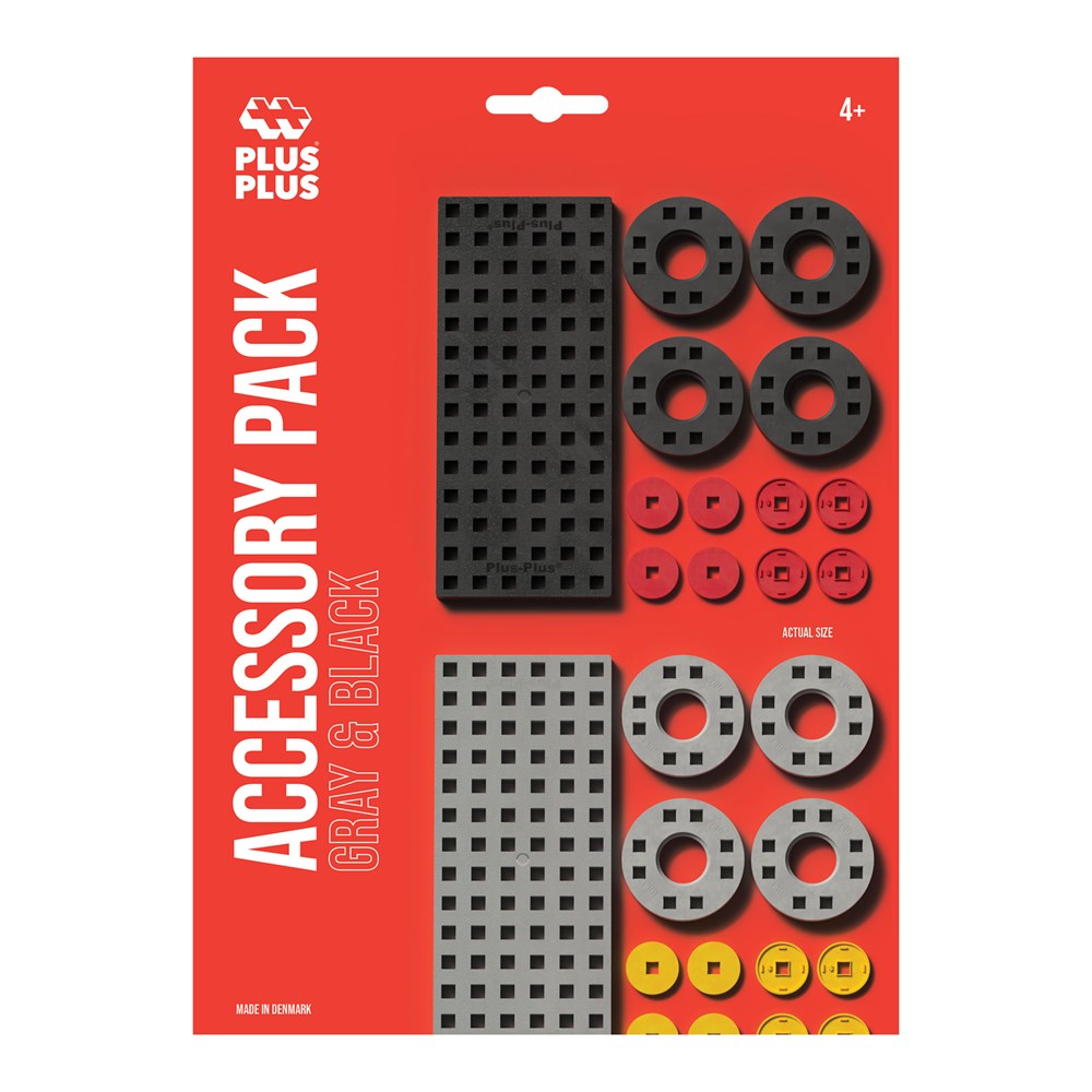 Plus-Plus Accessory Pack - Grey & Black - view 2