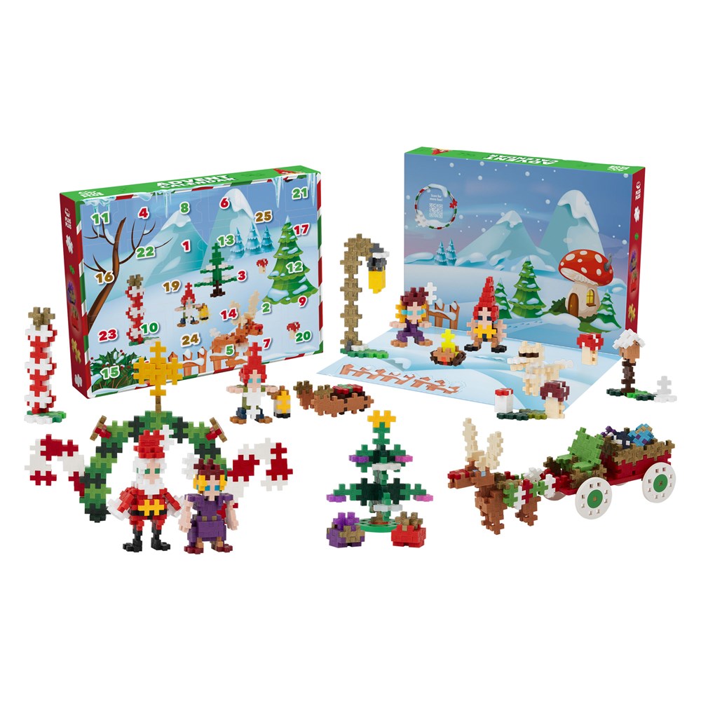 Plus-Plus Advent Calendar - Christmas - 600pcs - view 3