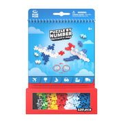 Plus-Plus Activity Pad - Puzzle by Number - Transportation
