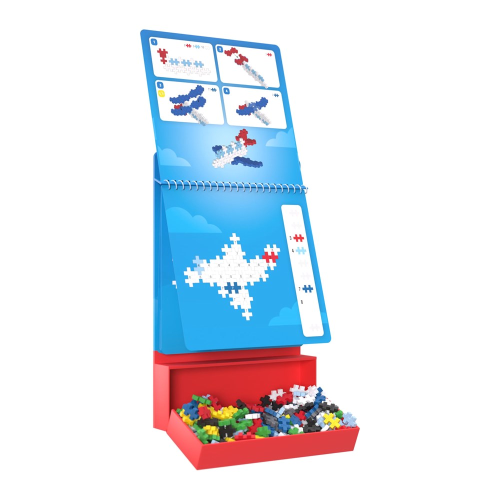 Plus-Plus Activity Pad - Puzzle by Number - Transportation - view 2