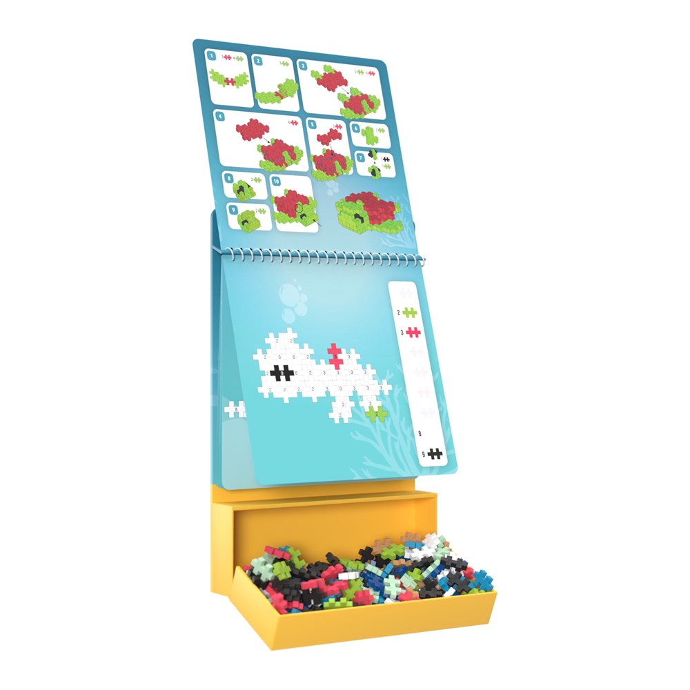 Plus-Plus Activity Pad - Puzzle by Number - Ocean - view 2