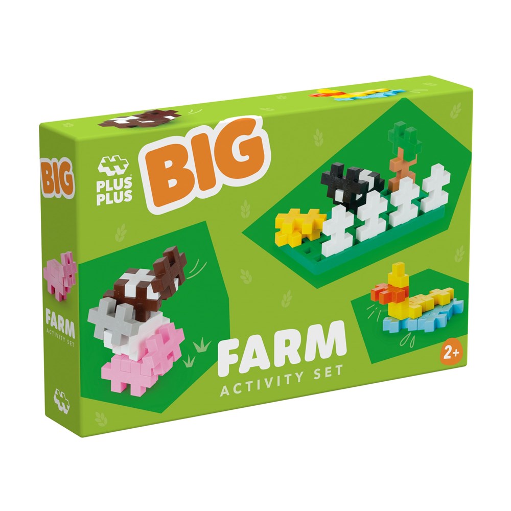 Plus-Plus BIG Activity - Farm - 50 pcs