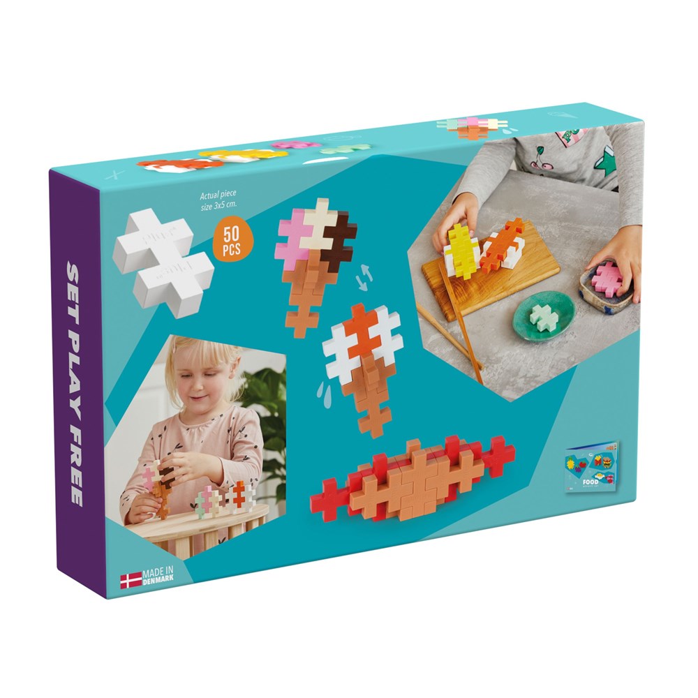 Plus-Plus BIG Activity - Food - 50 pcs - view 2