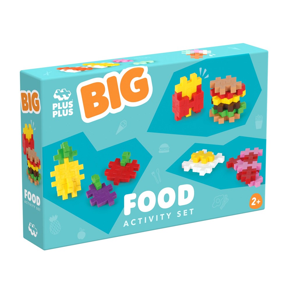 Plus-Plus BIG Activity - Food - 50 pcs