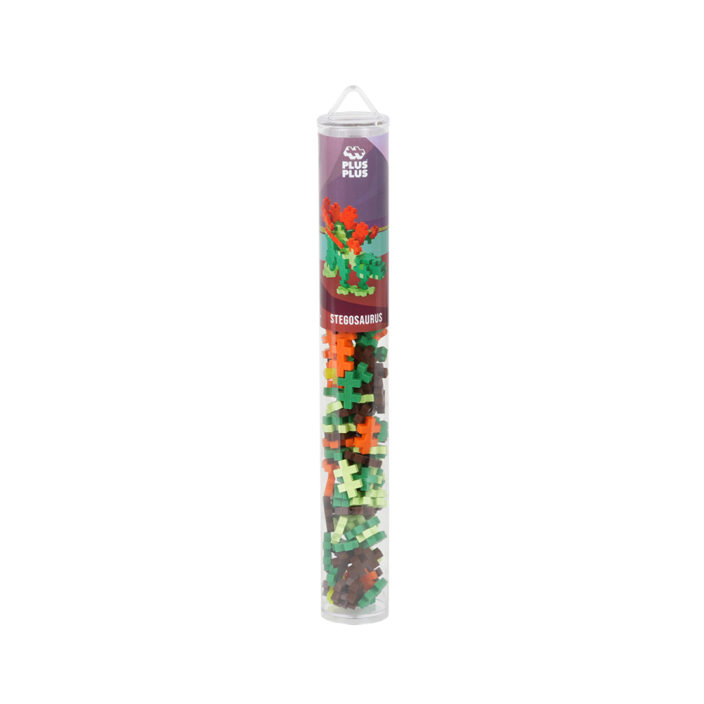 Plus-Plus Stegosaurus - 100 pcs Tube - view 2