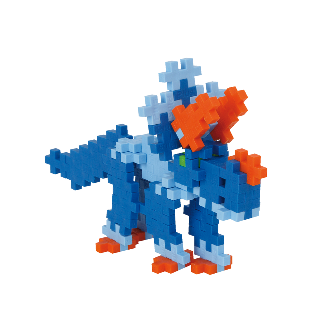 Plus-Plus Triceratops - 100 pcs Tube - view 3