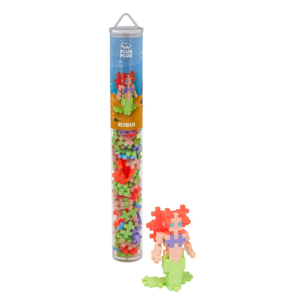 Plus-Plus Mermaid - 100 pcs Tube - view 2