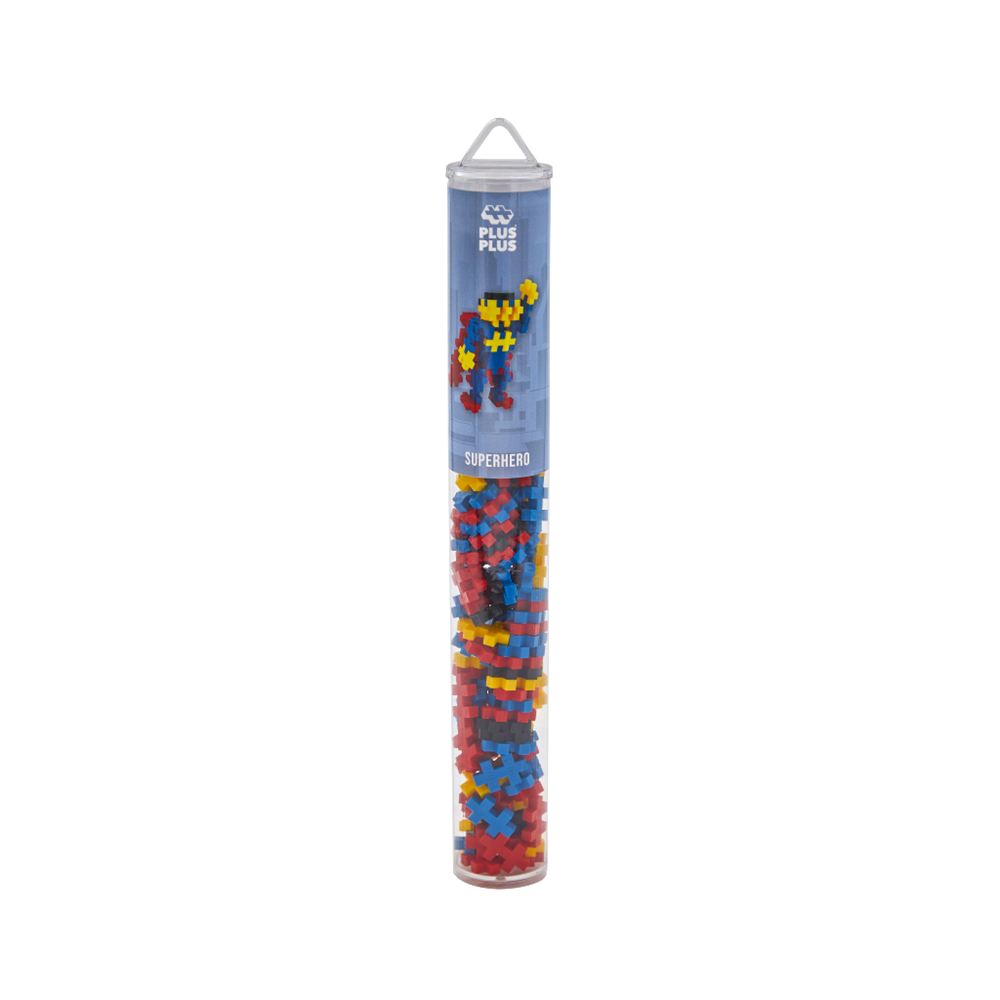 Plus-Plus Superhero - 100 pcs Tube - view 2