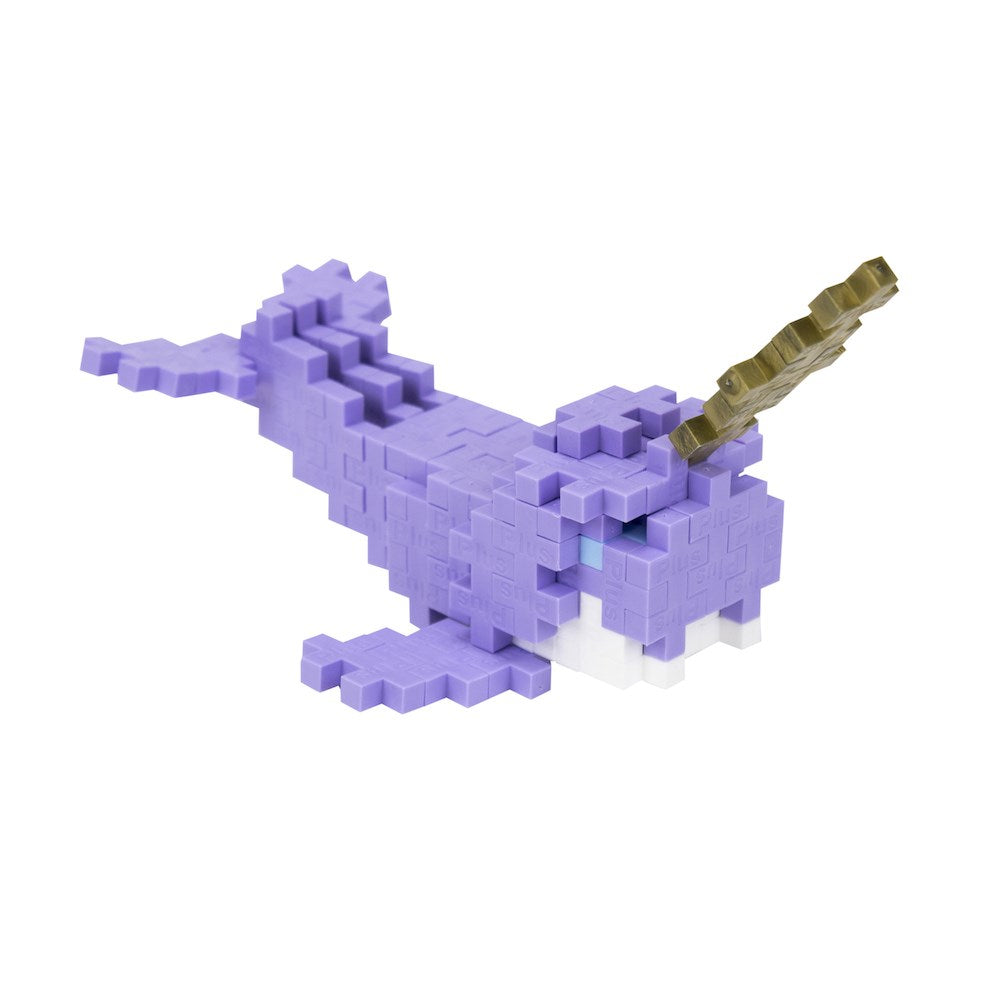Plus-Plus Narwhale - 100 pcs Tube - view 3