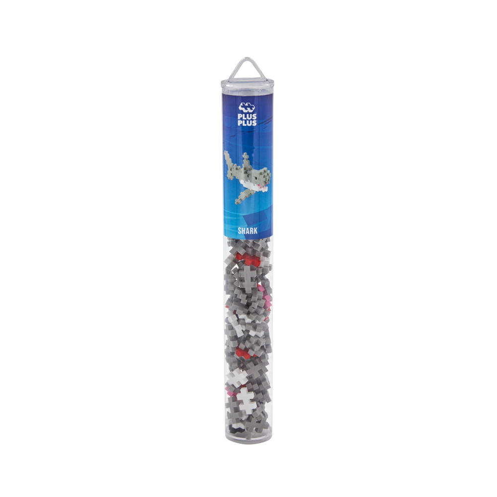 Plus-Plus Shark - 100 pcs Tube - view 2