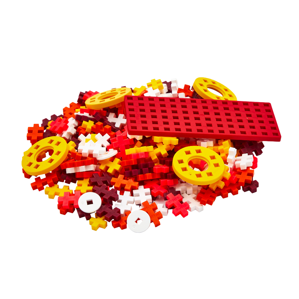 Plus-Plus Colour Cars - Fire - 200 pcs Tube - view 3