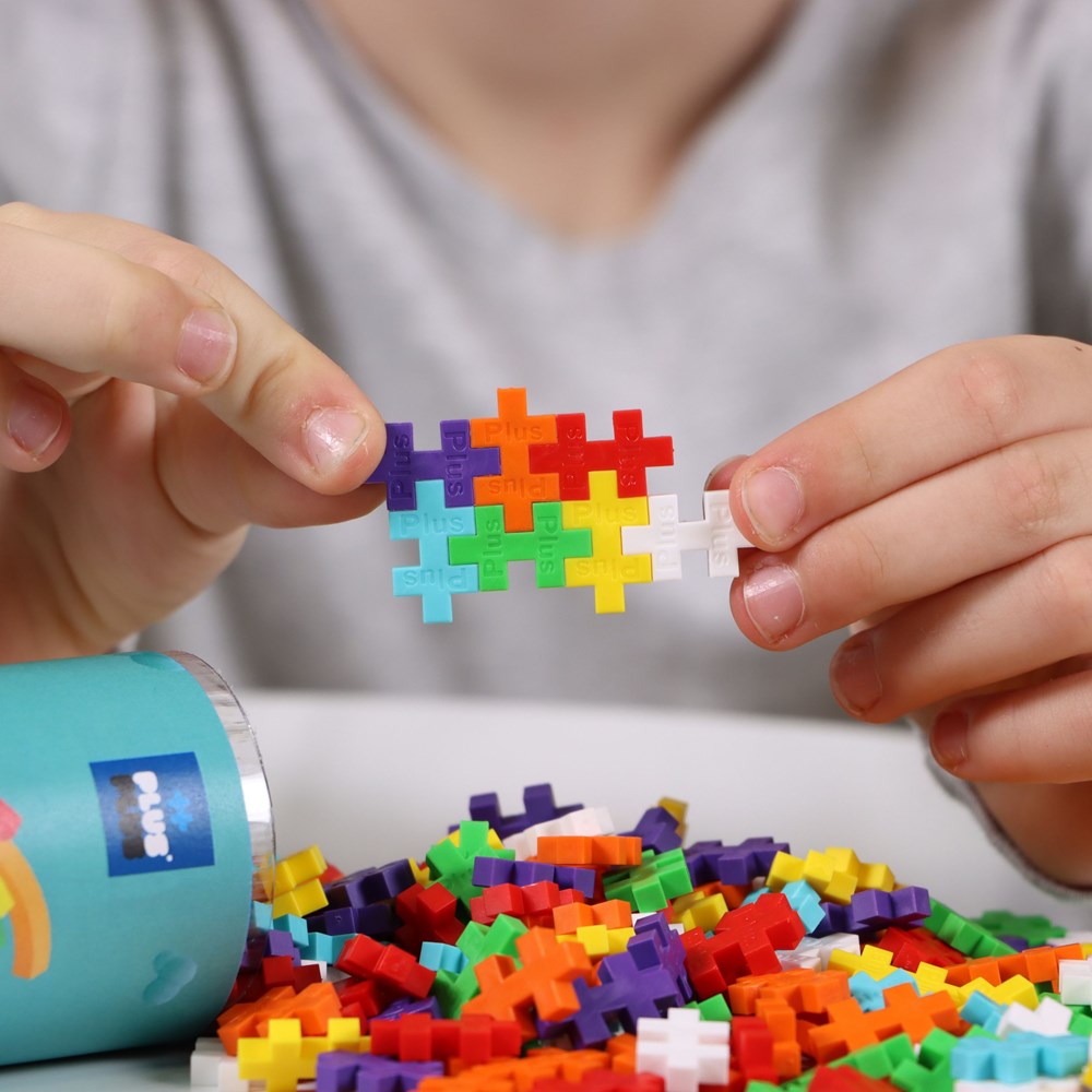 Plus-Plus Rainbow Mix - 240pcs Tube - view 2