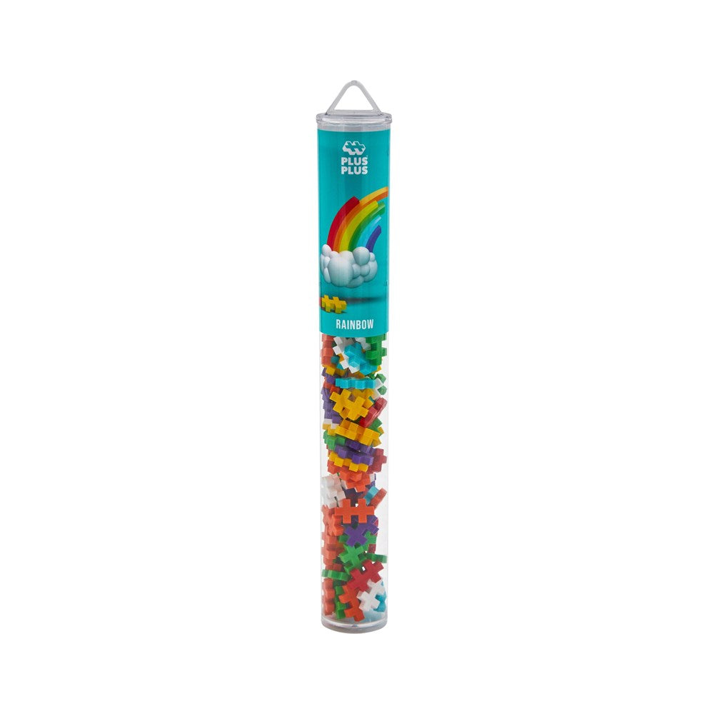 Plus-Plus Rainbow Mix - 100 pcs Tube