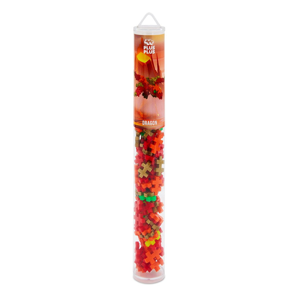 Plus-Plus Dragon - 100 pcs Tube - view 3