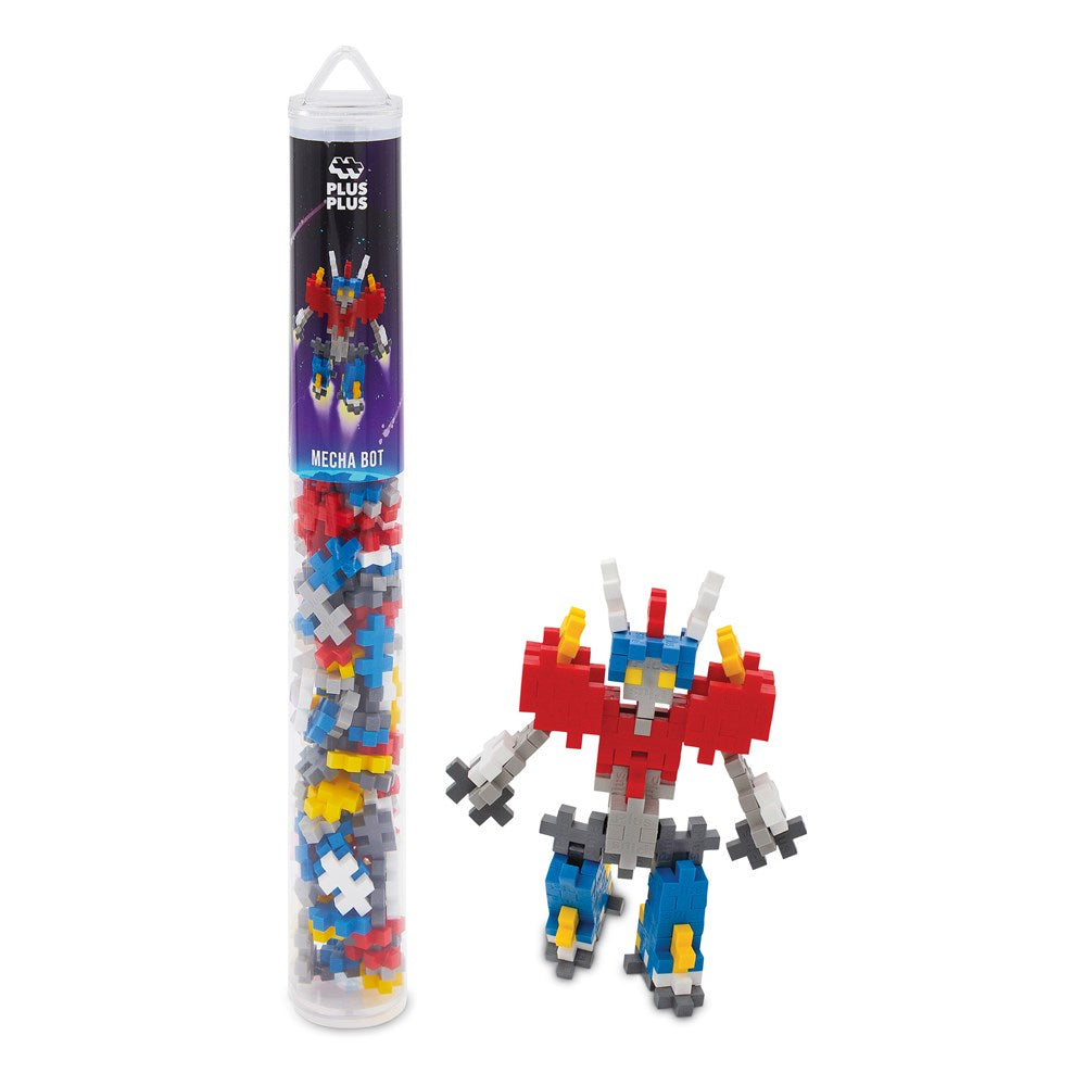 Plus-Plus Mecha Bot - 100 pcs Tube