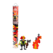 Plus-Plus Everyday Heroes - Firefighter 100 pcs Tube