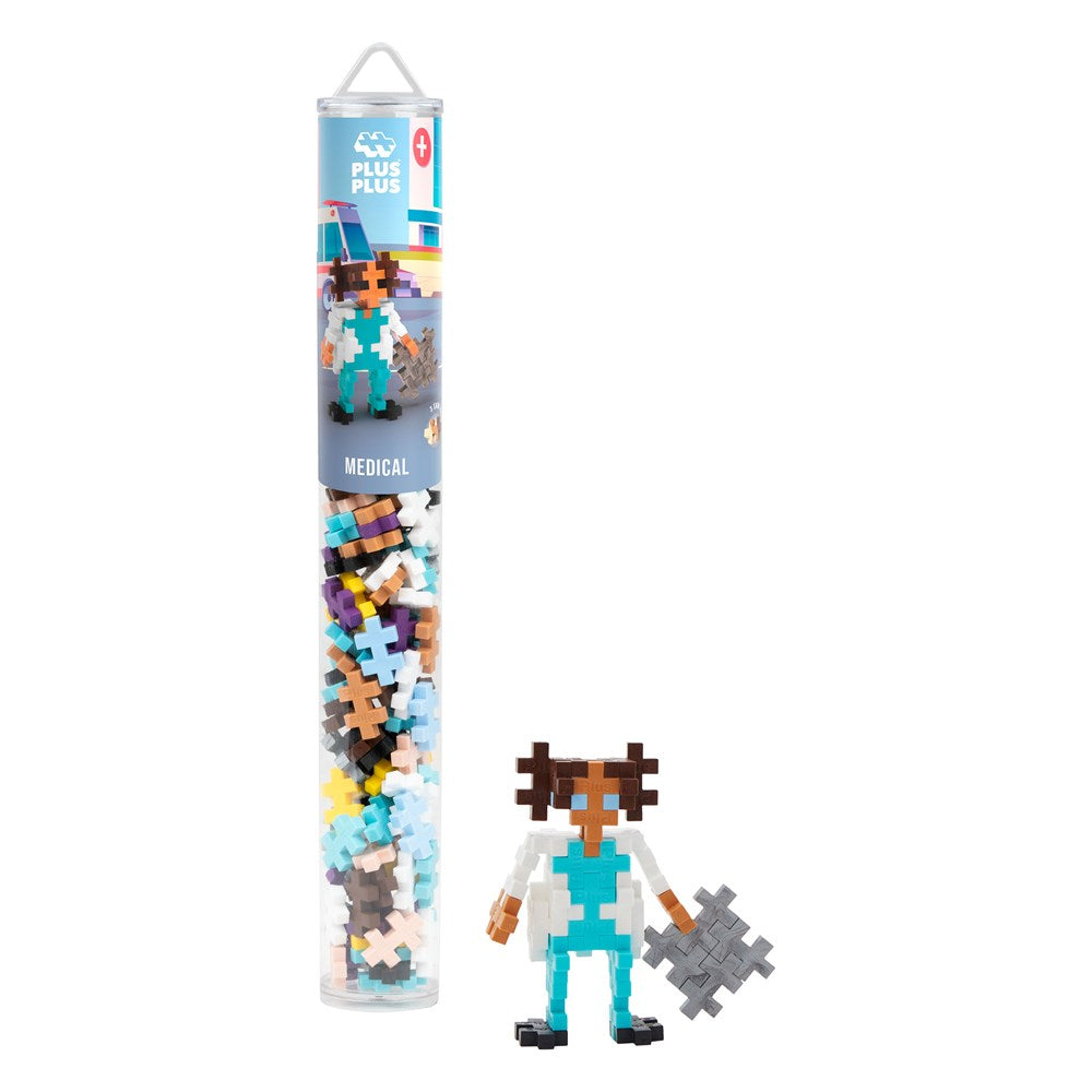 Plus-Plus Everyday Heroes - Medical 100 pcs Tube