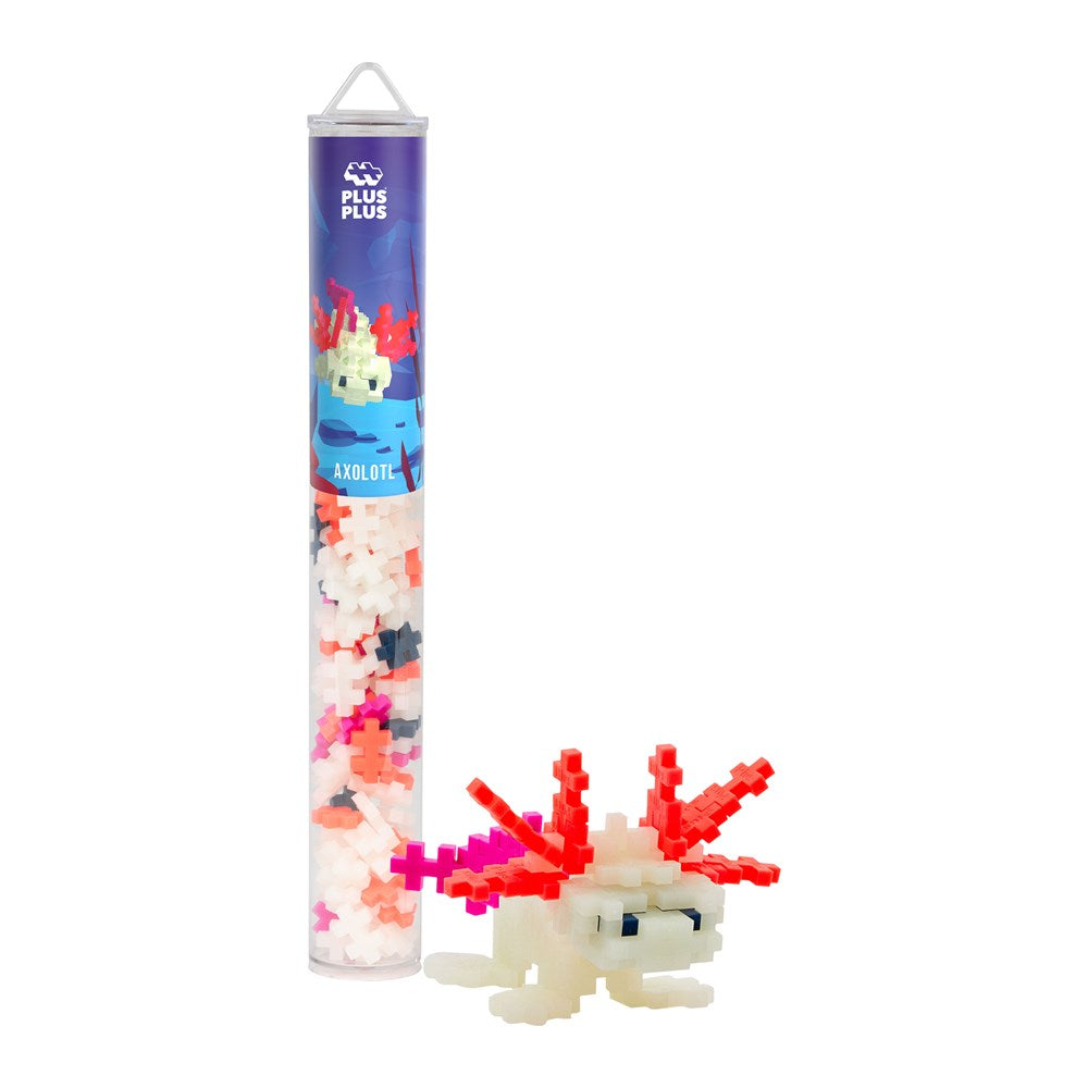 Plus-Plus Axolotl - 100 pcs Tube