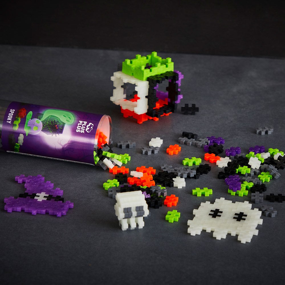 Plus-Plus Spooky Mix - 100 pcs Tube - view 3