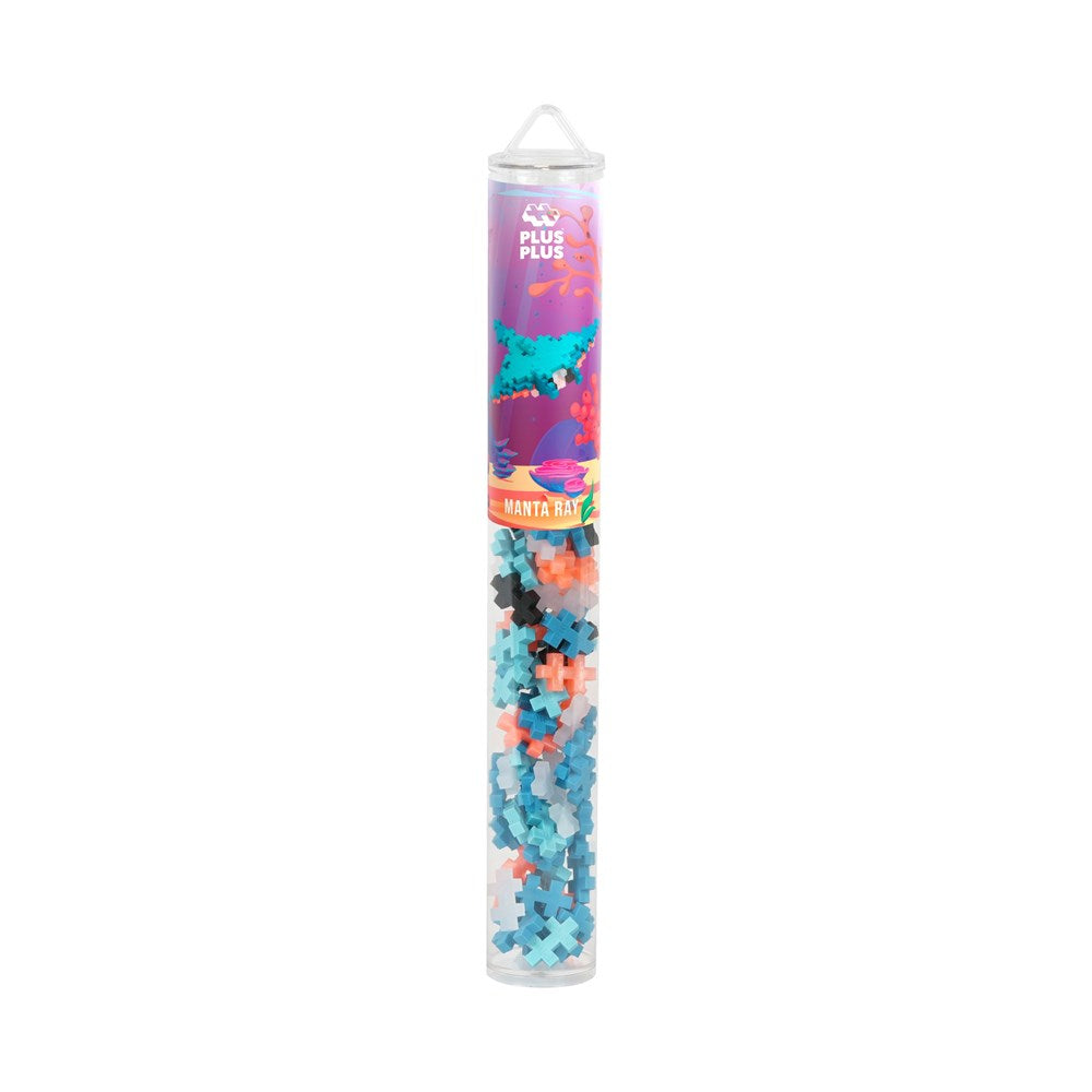 Plus-Plus Manta Ray - 100 pcs Tube
