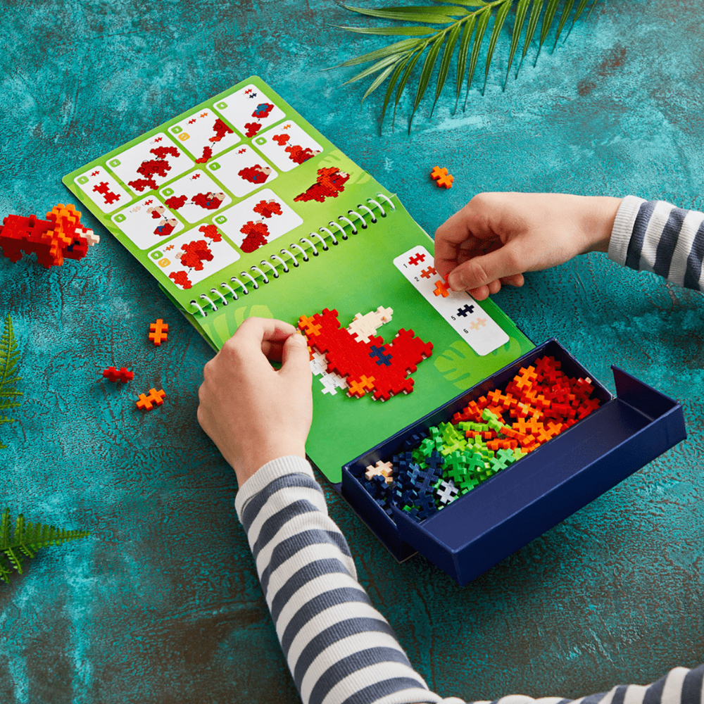 Plus-Plus Activity Pad - Puzzle By Number - Dinosaurs - view 2