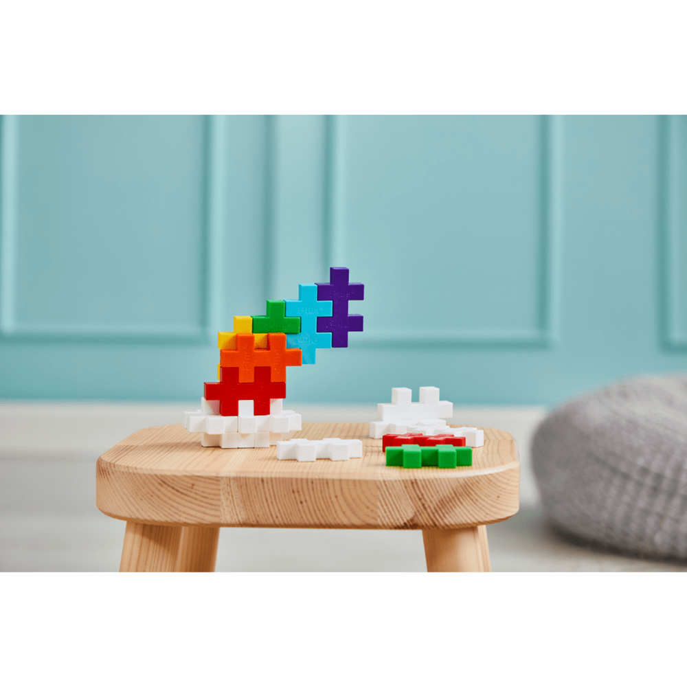 Plus-Plus BIG Rainbow - 15pc Tube - view 3