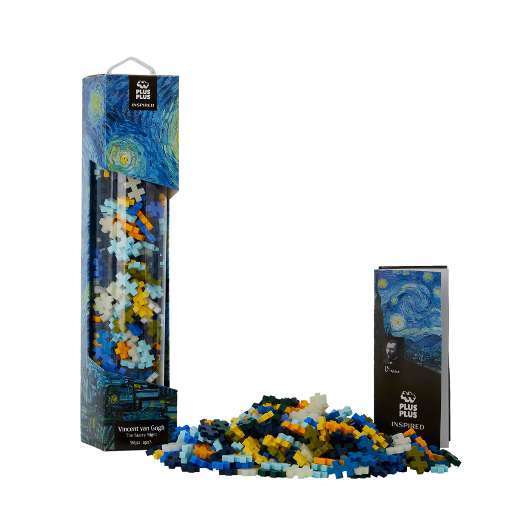 Plus-Plus Inspired - Van Gogh - The Starry Night - 350pcs - view 2