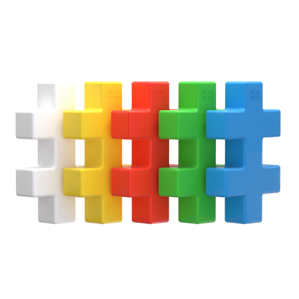 Plus-Plus Kaempe Educational - 24pcs
