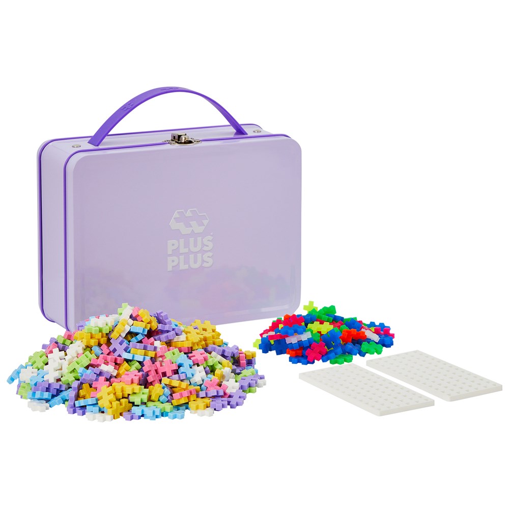 Plus-Plus Suitcase Pastel Metal - 600 pcs - view 2