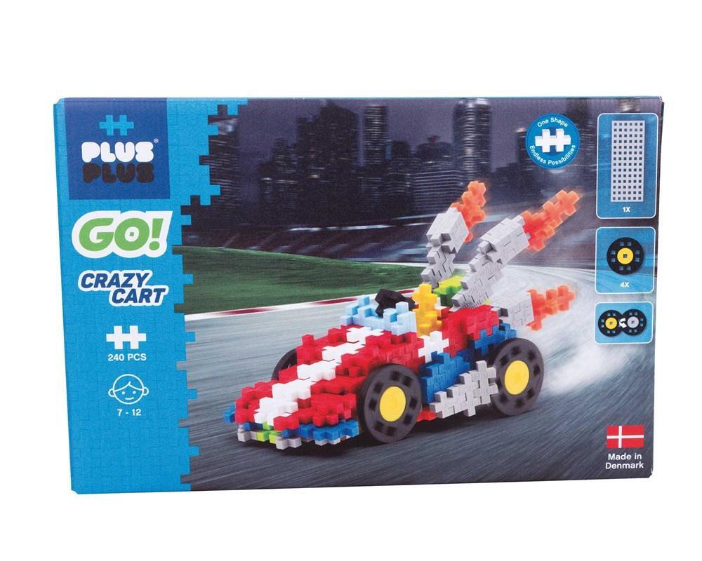Plus-Plus - Go! Crazy Cart (240pcs)