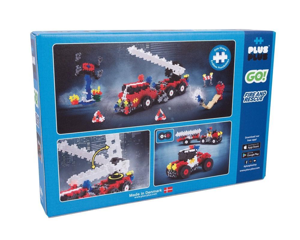 Plus-Plus - Go! Fire & Rescue (500pcs)