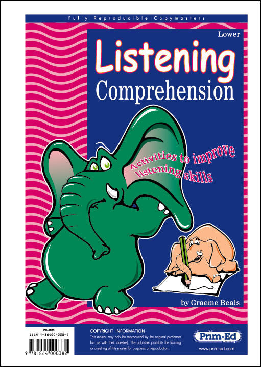 Listening Comprehension - Ages 5-8
