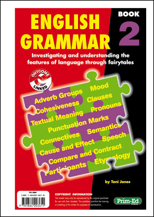 English Grammar - Book 2: Ages 6-7
