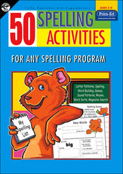50 Spelling Activities - Ages 5-8