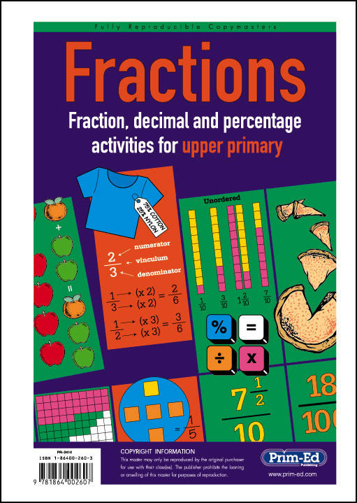 Fractions - Ages 10-12