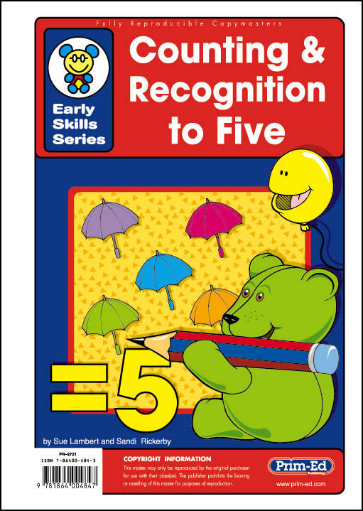 Early Skills Series - Counting and Recognition to Five