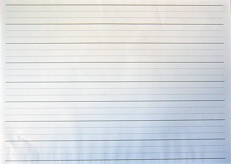 Model It - Large Dotted Thirds Writing Pad