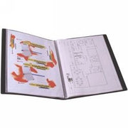 Protext Display Book - A3 (20 Page) Fixed Insert Cover/Spine: Black