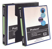 Protext Display Book - A4 (60 Page) Fixed Insert Cover/Spine: Black