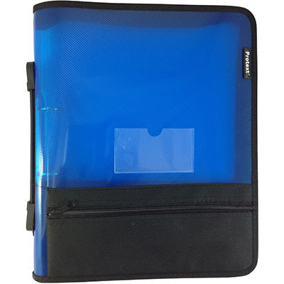 A4 Binder Buddy with Pencil Case (Blue)