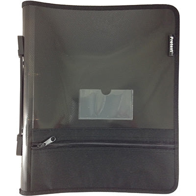 A4 Binder Buddy with Pencil Case (Black)