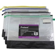 Protext A3 Mesh Pouch With Assorted Zipper & Name Card Holder