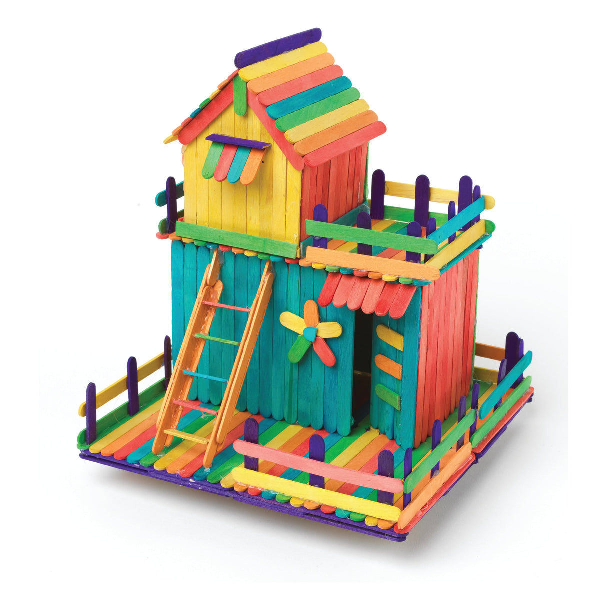 Coloured Popsticks - Set of 500